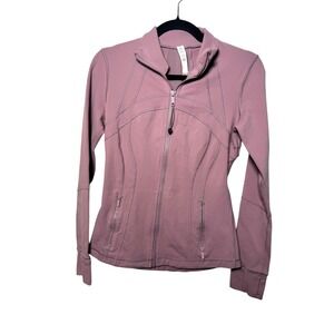 Lululemon Define Jacket Lavender Lux (Est color) Full Zip Size‎ 6 EUC
